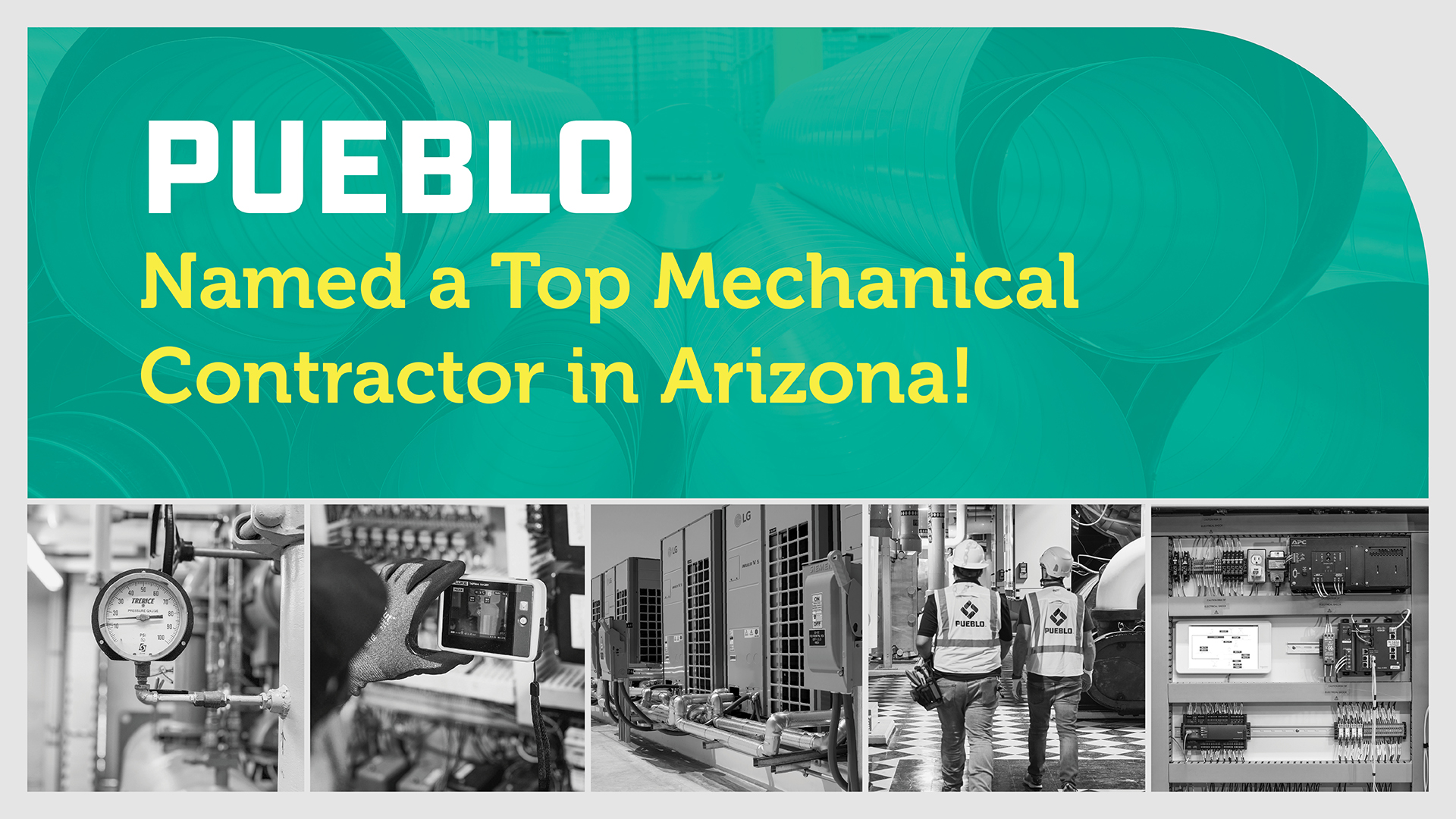 Pueblo Named a Top Mechanical Contractor in Arizona!