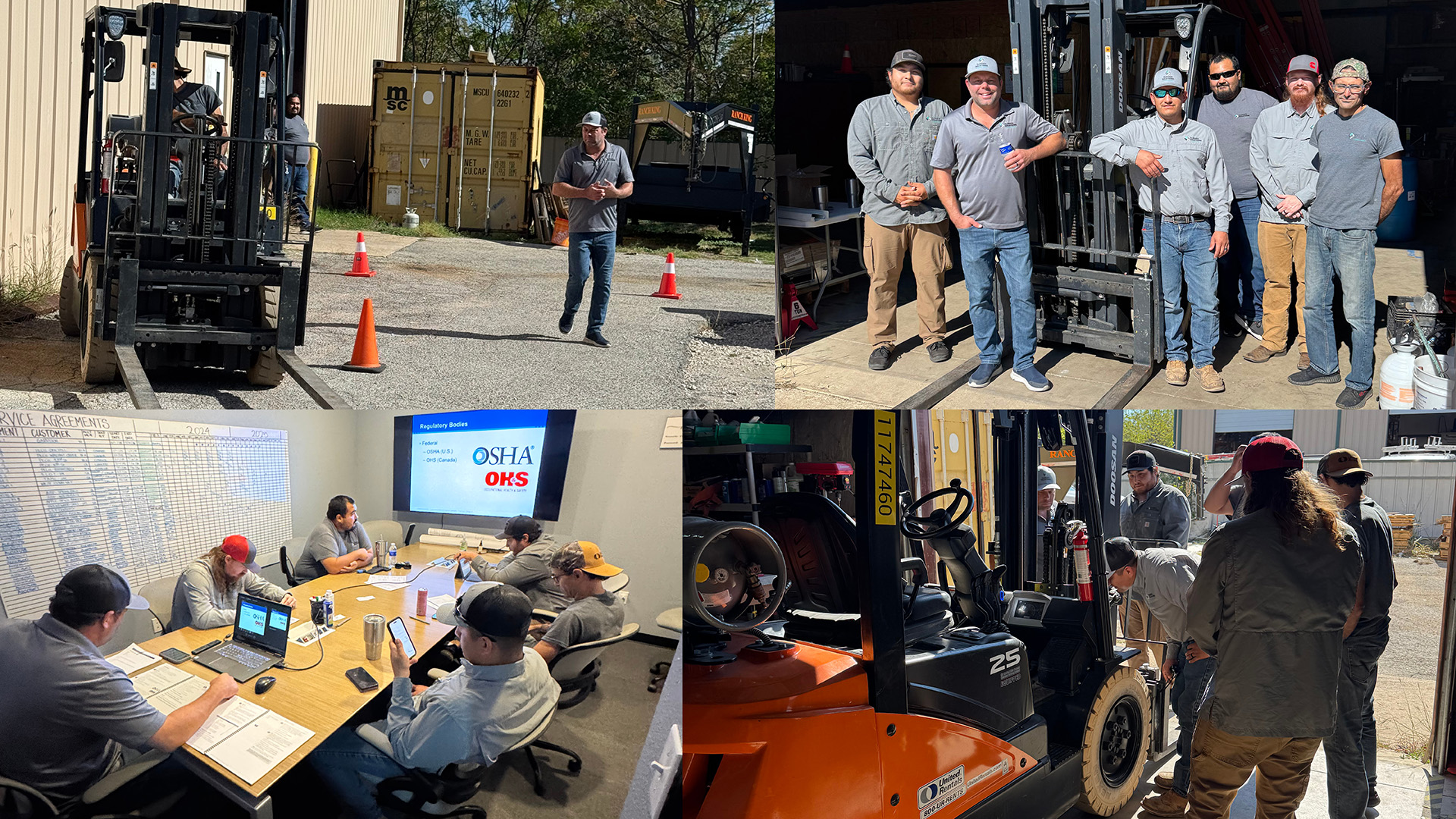 Elevating Our People: Climate Solutions Conducts its First Forklift/Scissor Lift Training Course